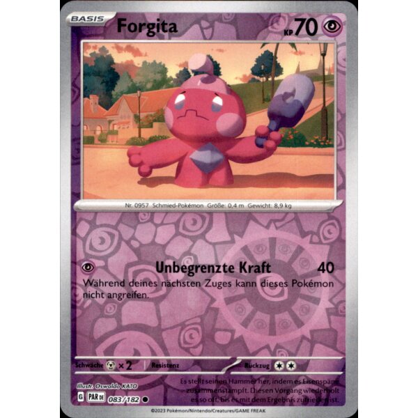 083/182 - Forgita - Reverse Holo - PAR Paradoxrift