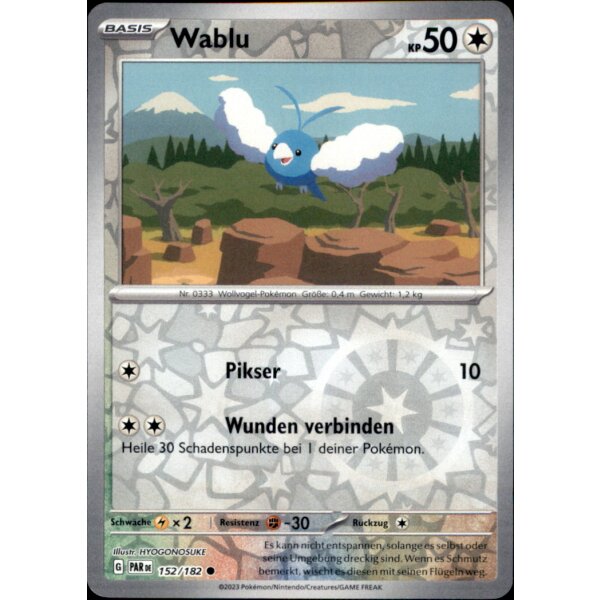 152/182 - Wablu - Reverse Holo - PAR Paradoxrift