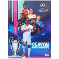 Topps - Champions League 2023/24 - Sammelsticker - 1 Album +  50 verschiedene Sticker (zufällige Auswahl)