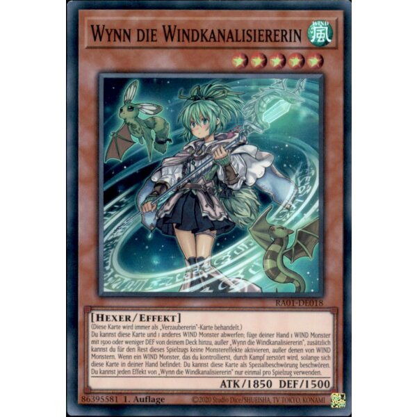 RA01-DE018 - Wynn die Windkanalisiererin - Super Rare