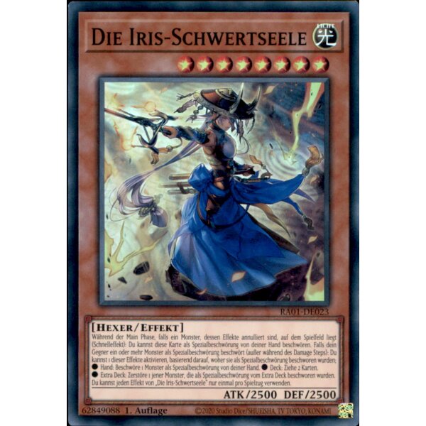 RA01-DE023 - Die Iris-Schwertseele - Super Rare