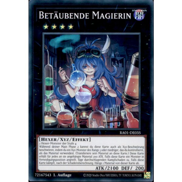 RA01-DE035 - Betäubende Magierin - Super Rare