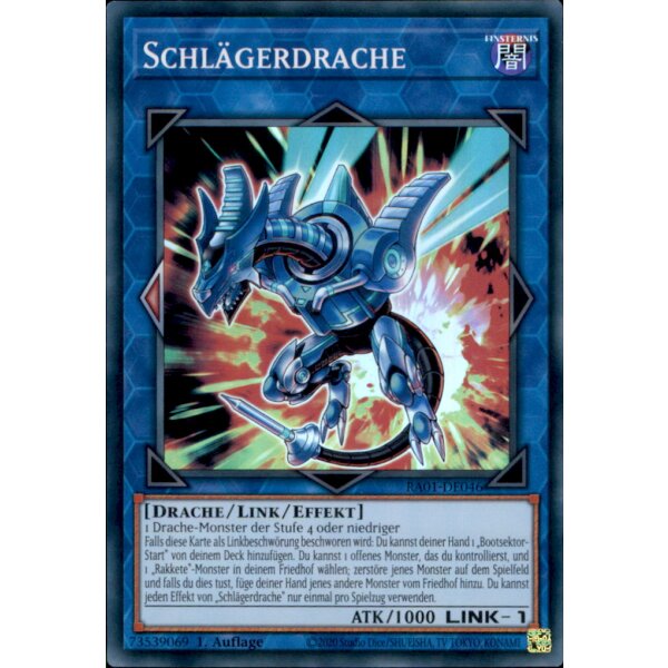 RA01-DE046 - Schlägerdrache - Super Rare