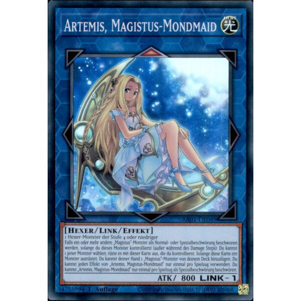 RA01-DE049 - Artemis, Magistus-Mondmaid - Super Rare