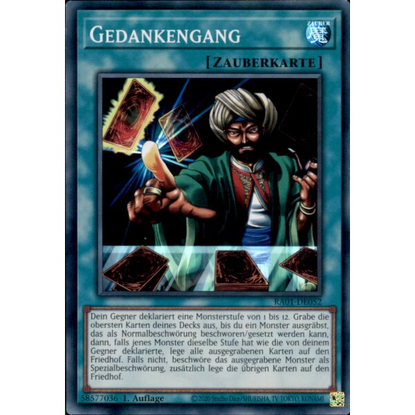 RA01-DE052 - Gedankengang - Super Rare