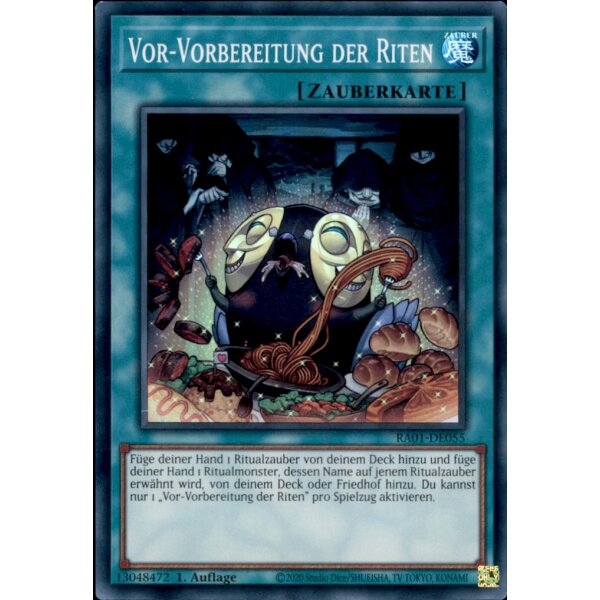 RA01-DE055 - Vor-Vorbereitung der Riten - Super Rare