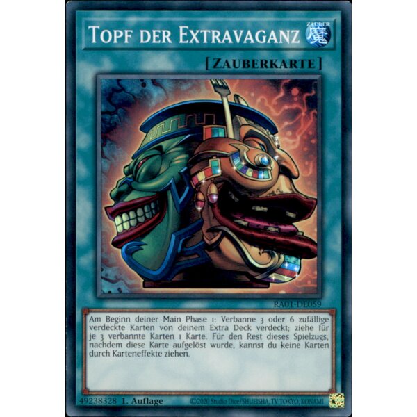 RA01-DE059 - Topf der Extravaganz - Super Rare