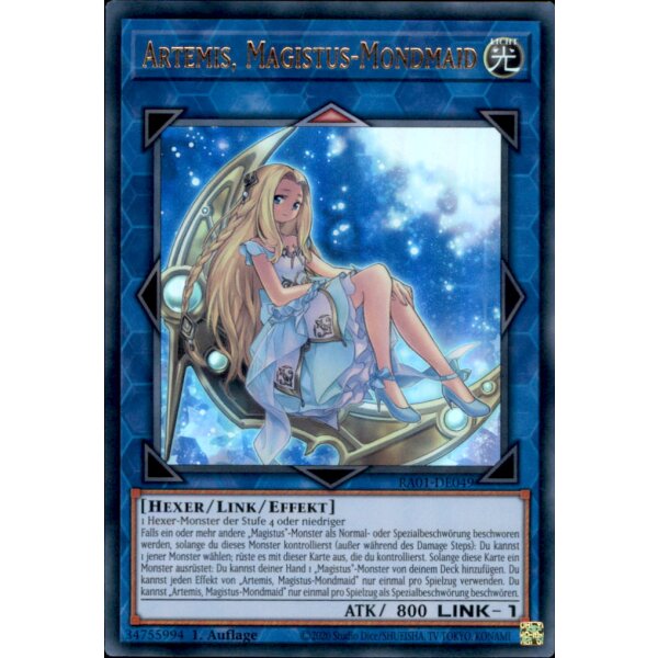 RA01-DE049 - Artemis, Magistus-Mondmaid - Ultra Rare