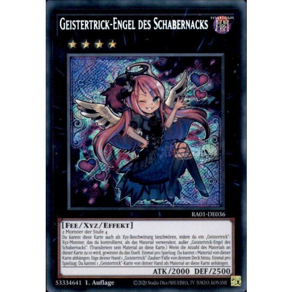 RA01-DE036 - Geistertrick-Engel des Schabernacks - Secret Rare