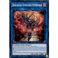 RA01-DE048 - Dekodier-Sprecher Heißseele - Secret Rare