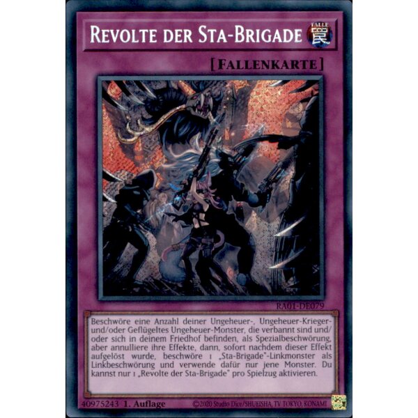 RA01-DE079 - Revolte der Sta-Brigade - Secret Rare