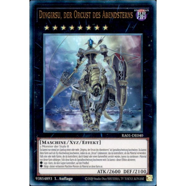 RA01-DE040 - Dingirsu, der Orcust des Abendsterns - Ultimate Rare