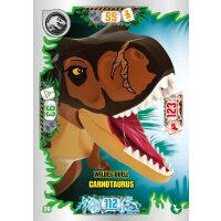 26 - Wildes Duell Carnotaurus - Dinosaurier Karte - Serie 3