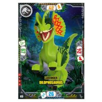 65 - Lauernder Dilopgosaurus - Dinosaurier Karte - Serie 3