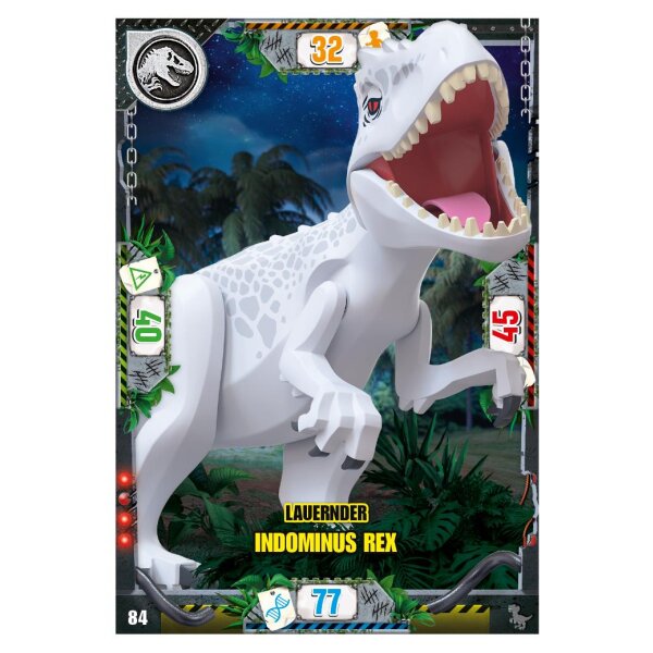 84 - Lauernder Indominus Rex - Dinosaurier Karte - Serie 3