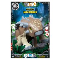 93 - Lauernder Ankylosaurus - Dinosaurier Karte - Serie 3