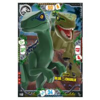 112 - Team Blue & Charlie - Dinosaurier Karte - Serie 3