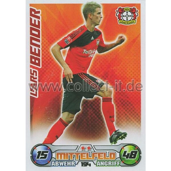 MX-194 - LARS BENDER - Saison 09/10