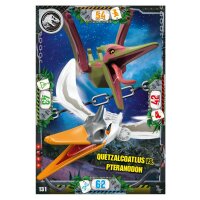 131 - Quetzalcoatlus vs. Pteranodon  - Dinosaurier Karte...