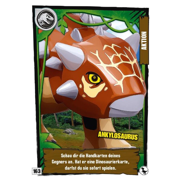 163 - Ankylosaurus - Aktionskarte - Serie 3