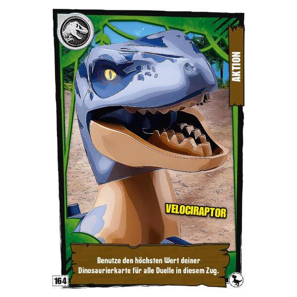 164 - Velociraptor - Aktionskarte - Serie 3