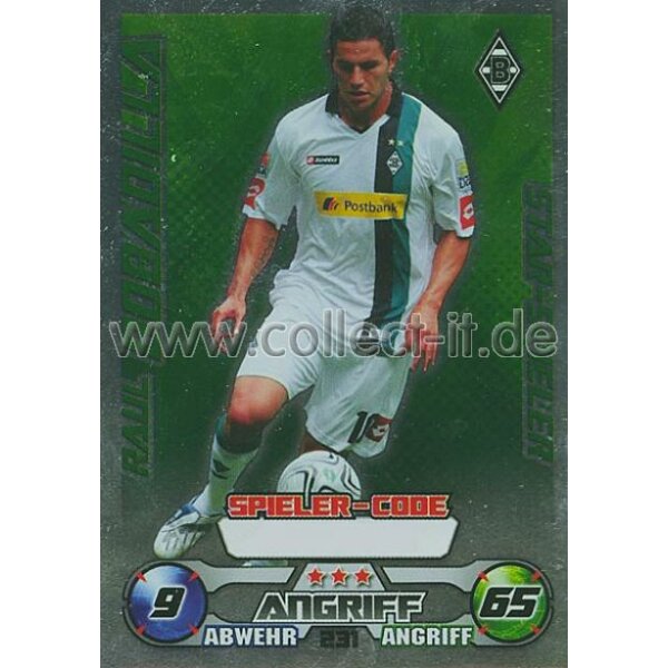 MX-231 - RAUL BOBADILLA - STAR-SPIELER - Saison 09/10