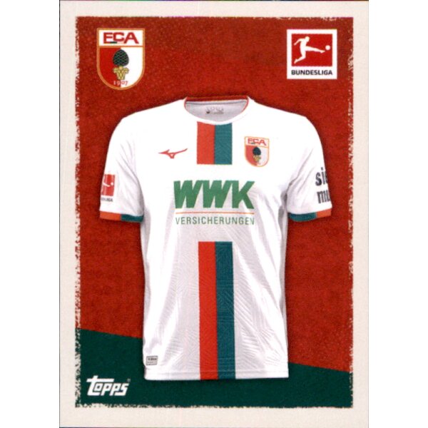 Topps Bundesliga 2023/24 - Sticker 11 - FC Augsburg - Heimtrikot