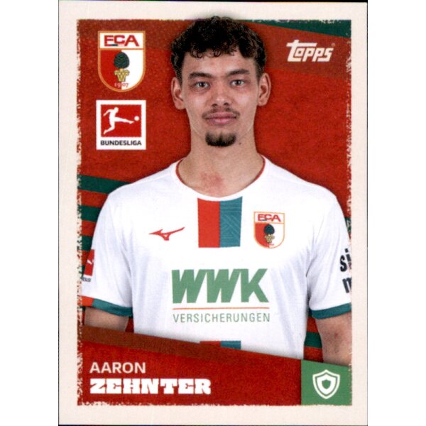 Topps Bundesliga 2023/24 - Sticker 15 - Aaron Zehnter - FC Augsburg