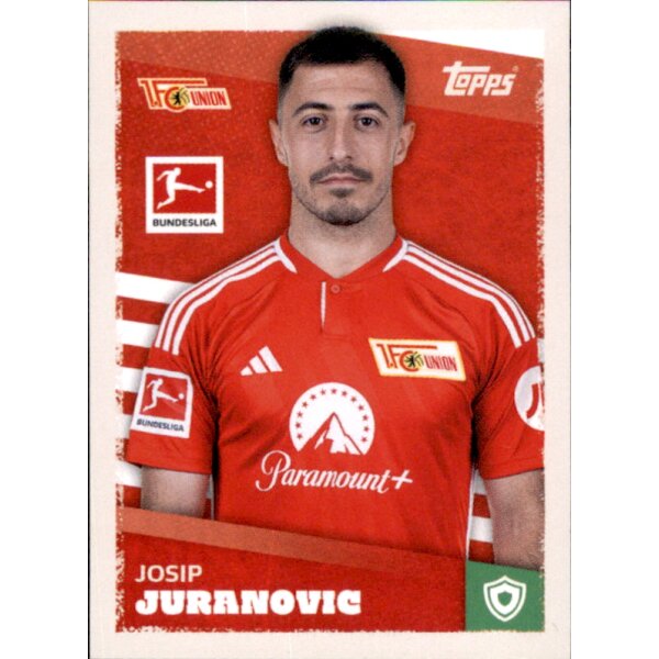 Topps Bundesliga 2023/24 - Sticker 37 - Josip Juranovic - 1. FC Union Berlin