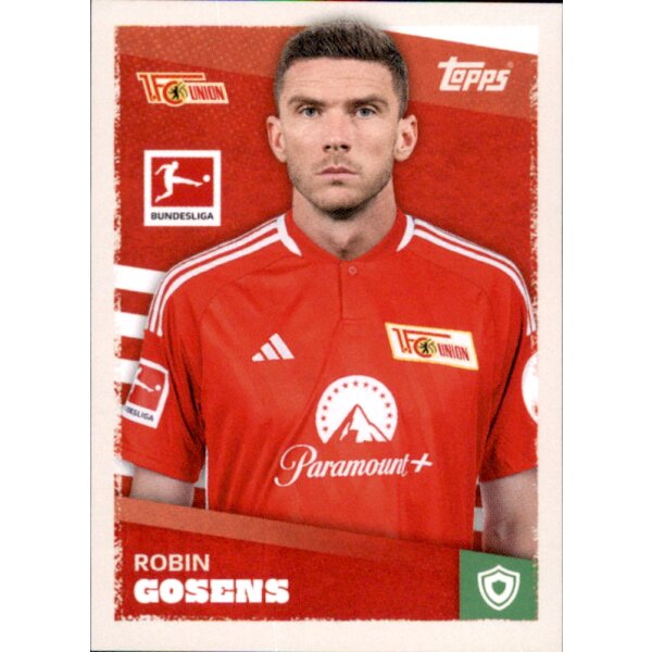 Topps Bundesliga 2023/24 - Sticker 38 - Robin Gosens - 1. FC Union Berlin