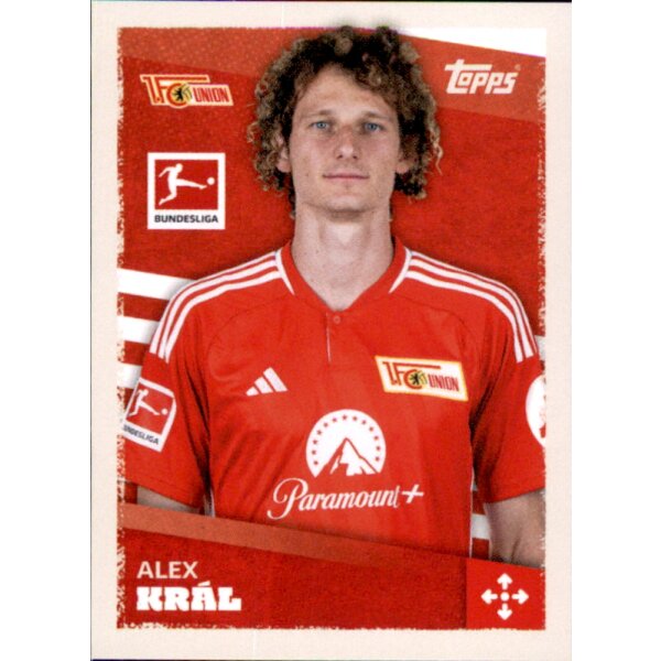 Topps Bundesliga 2023/24 - Sticker 41 - Alex Kral - 1. FC Union Berlin