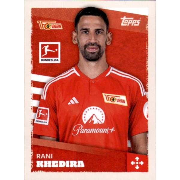 Topps Bundesliga 2023/24 - Sticker 42 - Rani Khedira - 1. FC Union Berlin