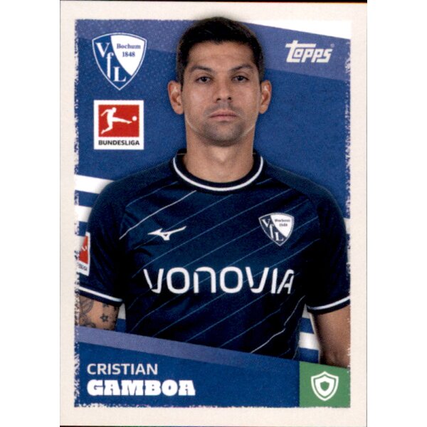 Topps Bundesliga 2023/24 - Sticker 55 - Cristian Gamboa - Vfl bochum 1848