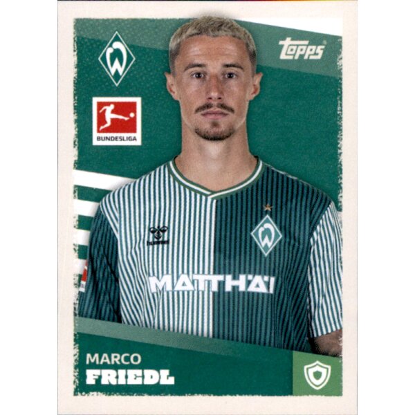 Topps Bundesliga 2023/24 - Sticker 81 - Marco Friedl - SV Werder Bremen