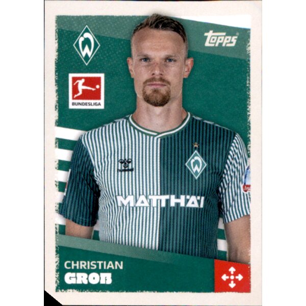 Topps Bundesliga 2023/24 - Sticker 84 - Christian Groß - SV Werder Bremen