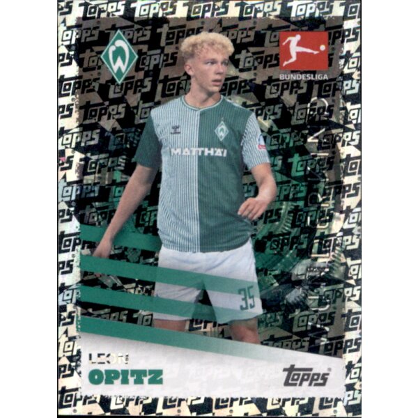 Topps Bundesliga 2023/24 - Sticker 90 - Leon Opitz - SV Werder Bremen - Wunderkind