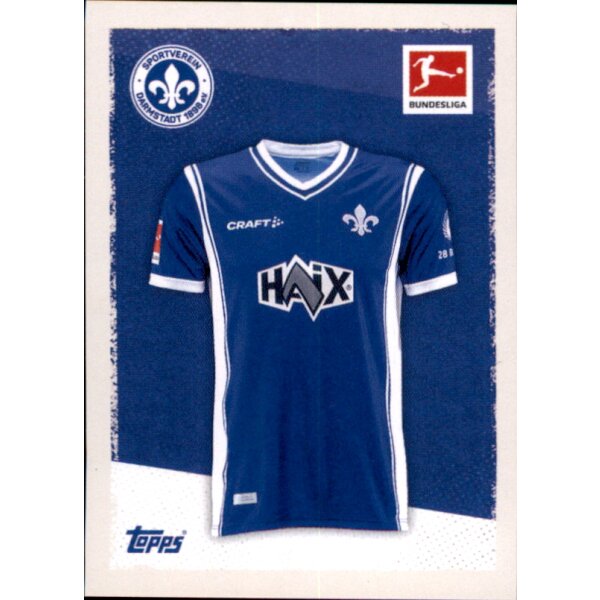 Topps Bundesliga 2023/24 - Sticker 95 - SV Darmstadt 98 - Heimtrikot