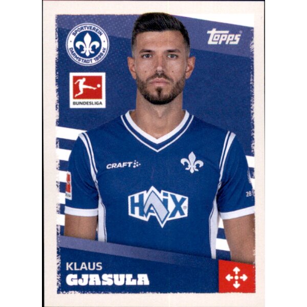 Topps Bundesliga 2023/24 - Sticker 102 - Klaus Gjasula - SV Darmstadt 98