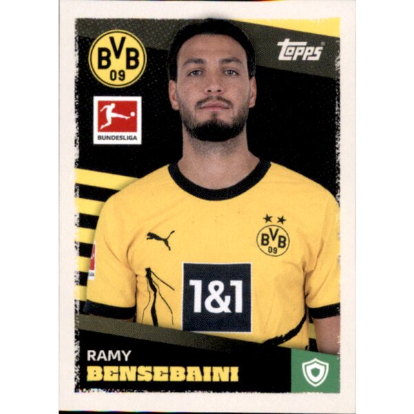 Topps Bundesliga 2023/24 - Sticker 121 - Ramy Bensebaini - Borussia Dortmund