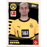 Topps Bundesliga 2023/24 - Sticker 125 - Giovanni Reyna -...