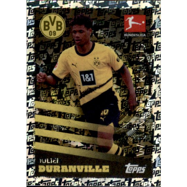 Topps Bundesliga 2023/24 - Sticker 131 - Julien Duranville - Borussia Dortmund - Wunderkind