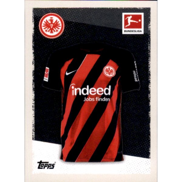 Topps Bundesliga 2023/24 - Sticker 137 - Eintracht Frankfurt - Heimtrikot