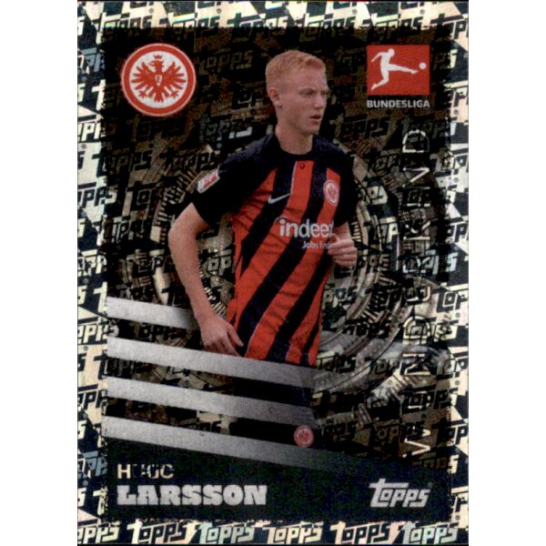 Topps Bundesliga 2023/24 - Sticker 152 - Hugo Larsson - Eintracht Frankfurt - Wunderkind