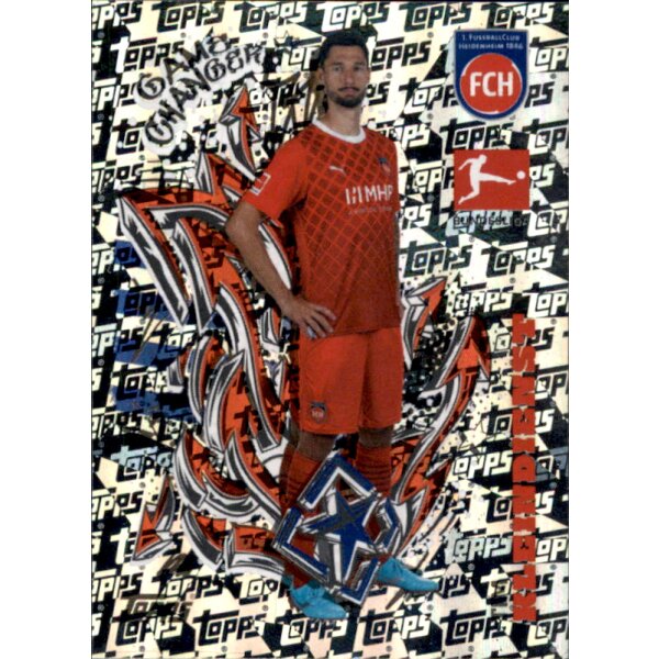 Topps Bundesliga 2023/24 - Sticker 197 - Tim Kleindienst - 1. FC Heidenheim 1846 - Game Changer