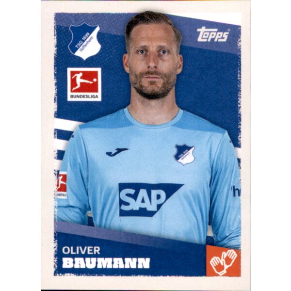 Topps Bundesliga 2023/24 - Sticker 201 - Oliver Baumann - TSG 1899 Hoffenheim