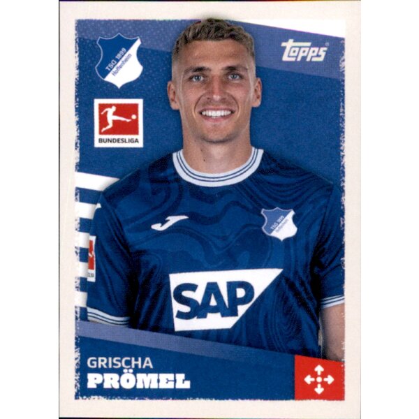 Topps Bundesliga 2023/24 - Sticker 208 - Grischa Prömel - TSG 1899 Hoffenheim