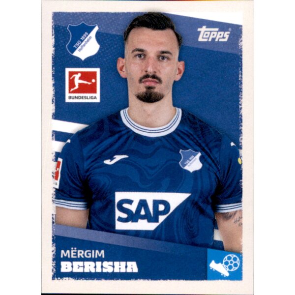 Topps Bundesliga 2023/24 - Sticker 213 - Mergim Berisha - TSG 1899 Hoffenheim