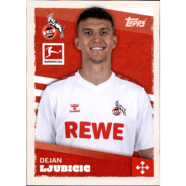 Topps Bundesliga 2023/24 - Sticker 234 - Dejan Ljubicic - 1. FC Köln