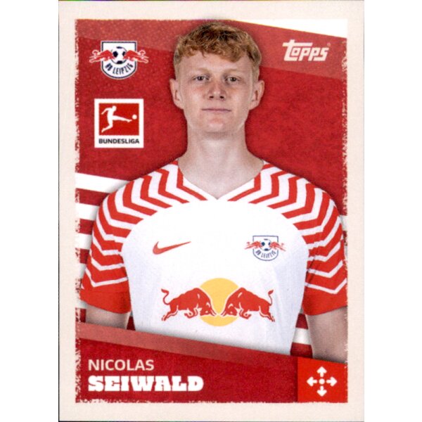 Topps Bundesliga 2023/24 - Sticker 249 - Nicolas Seiwald - RB Leipzig