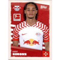 Topps Bundesliga 2023/24 - Sticker 254 - Xavi Simons - RB...